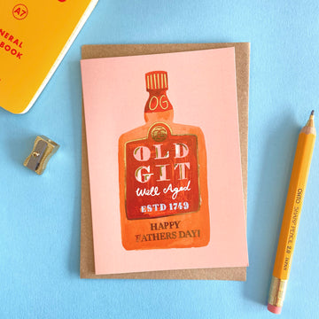 Fathers Day 'Old Git' Card