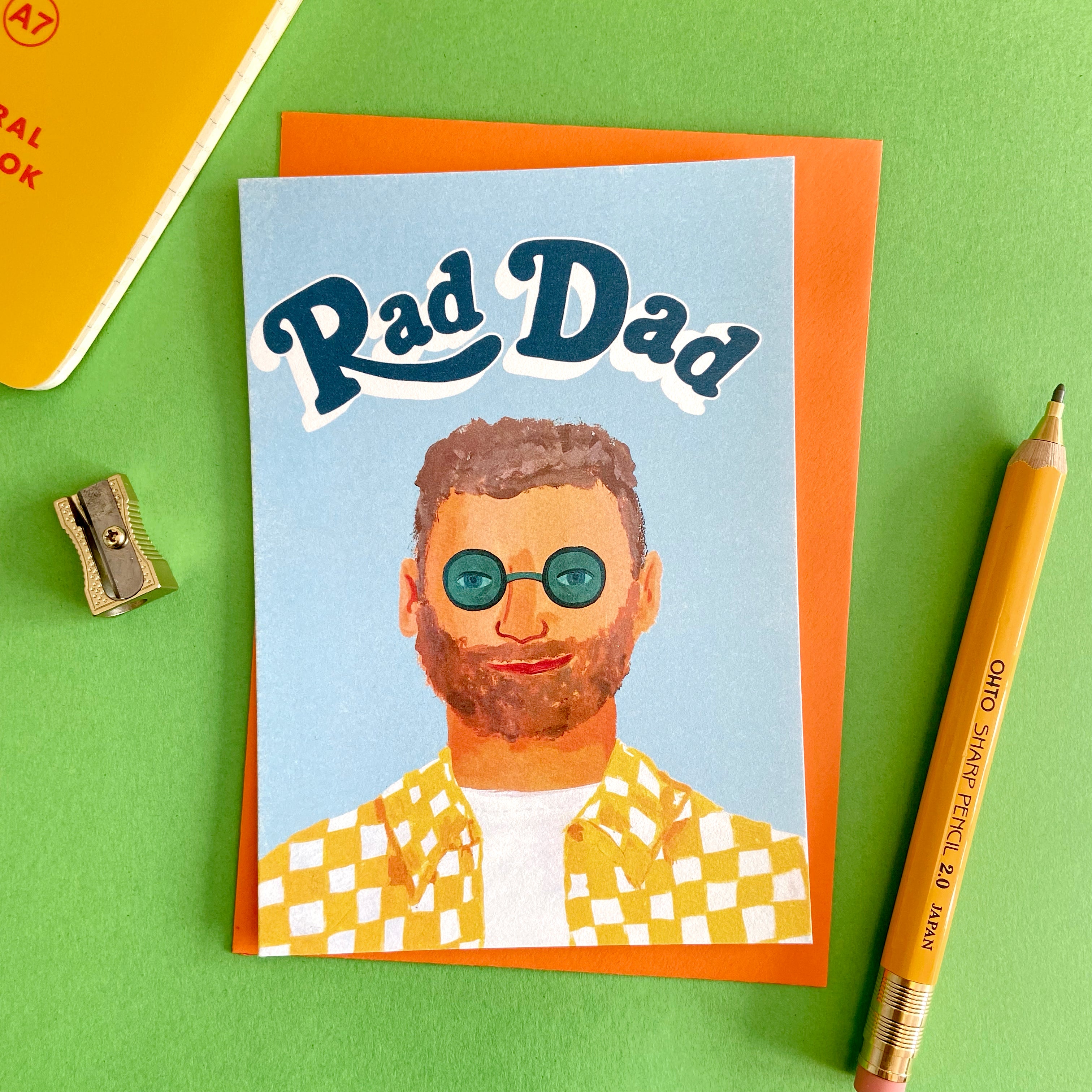 Fathers Day Rad Dad Card