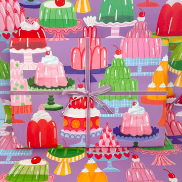 Lilac Jelly Wrapping Paper