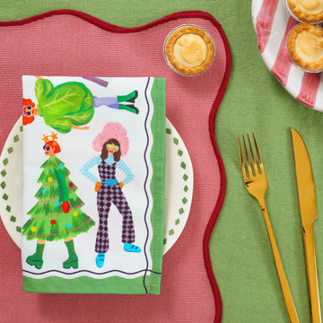 Set of 2 Christmas Napkins