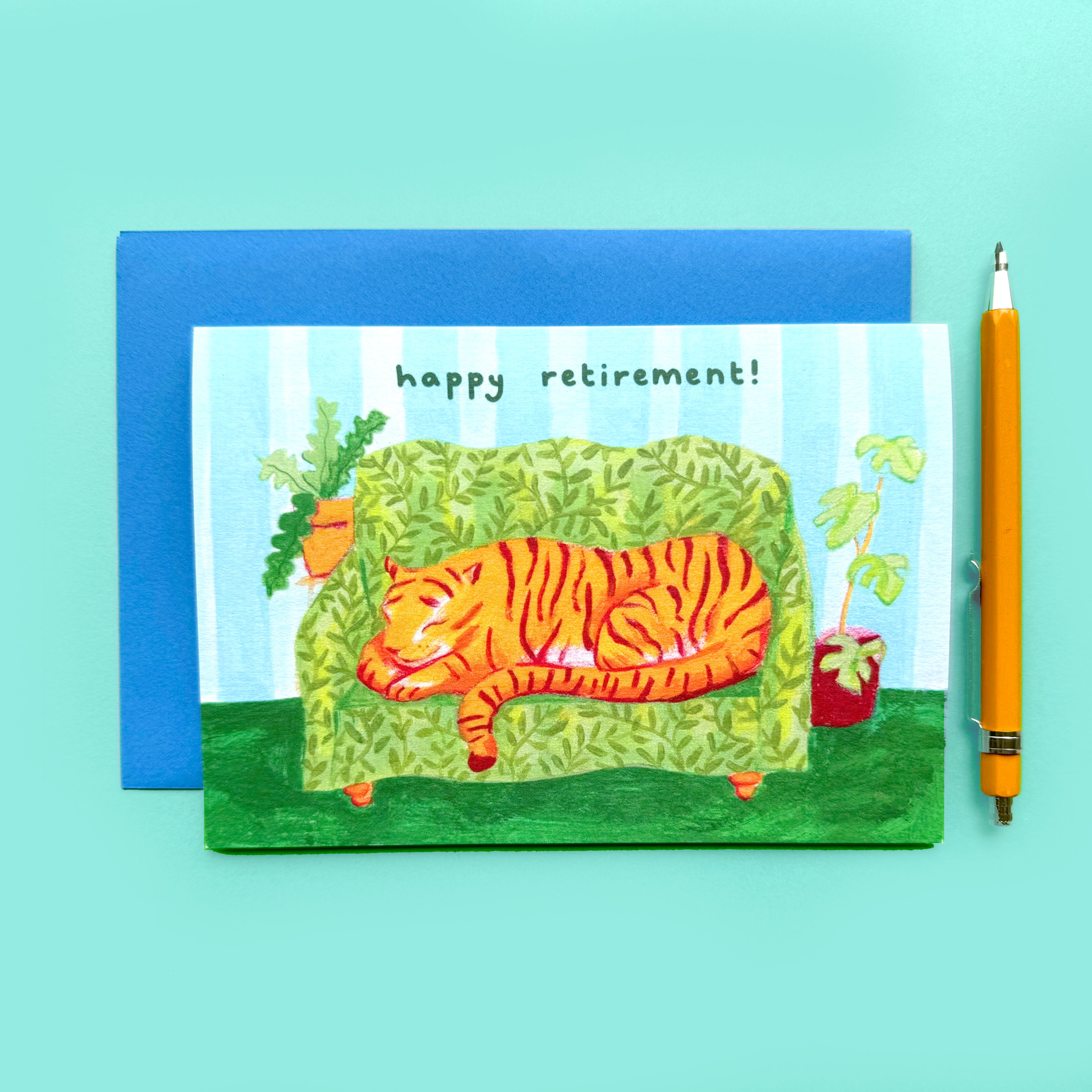 Tiger Retirement Card tiger-retirement-card