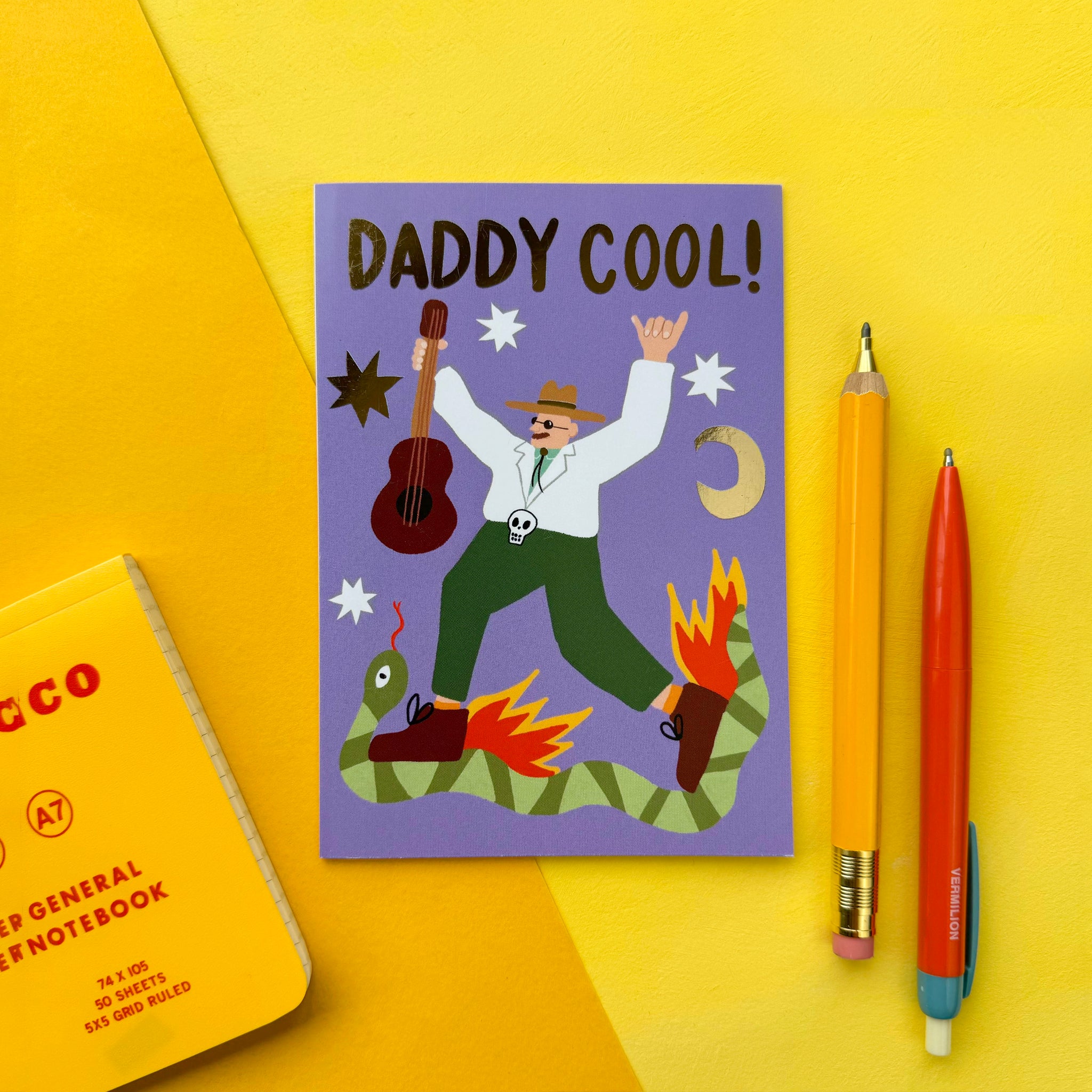 Fathers Day Daddy Cool Card