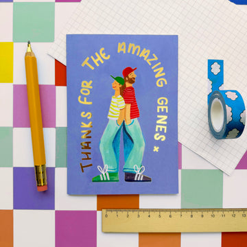 Fathers Day 'Amazing Genes' Card