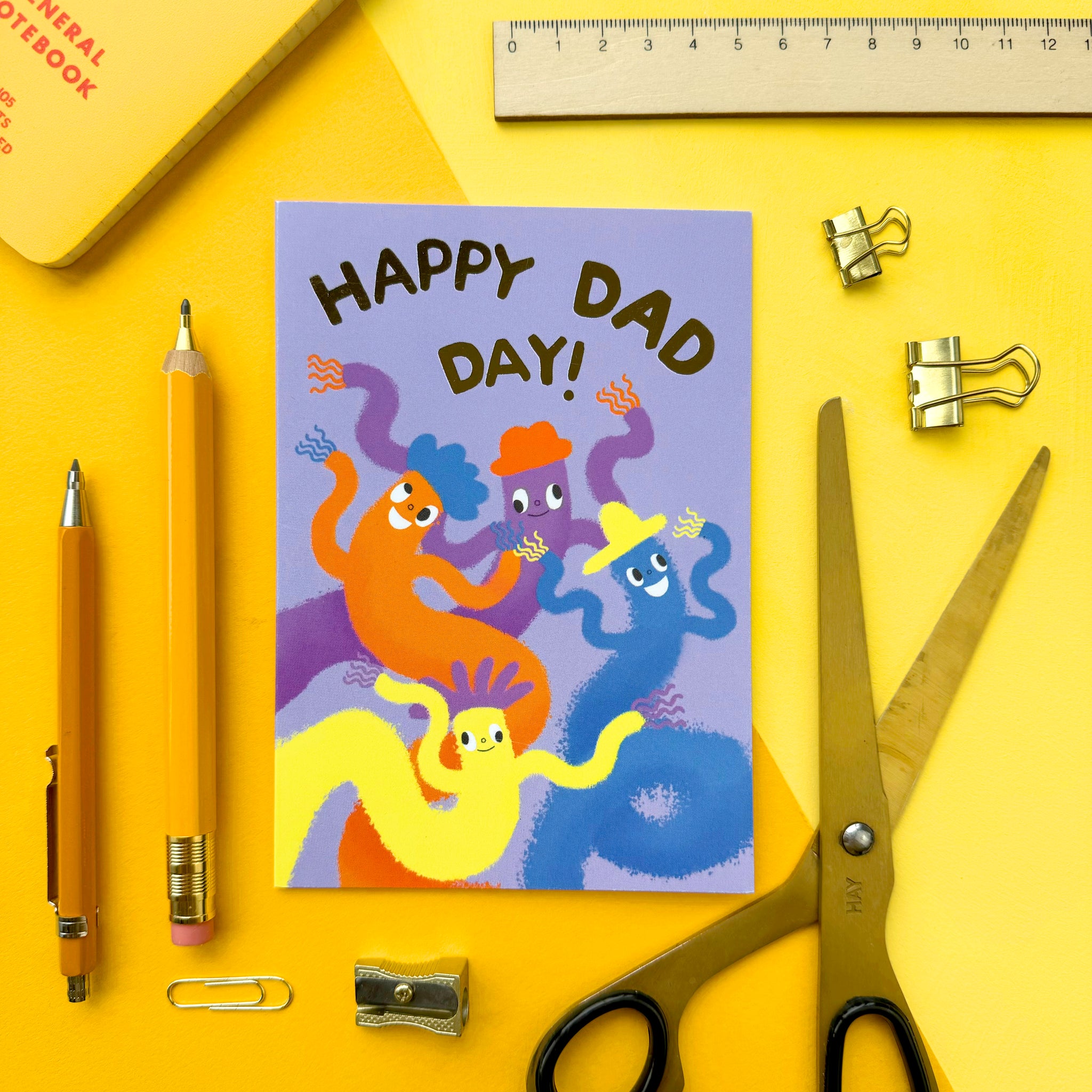 Fathers Day 'Happy Dad Day' Card
