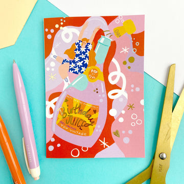 Birthday Juice! Card