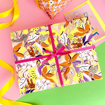Leopard Party Wrapping Paper