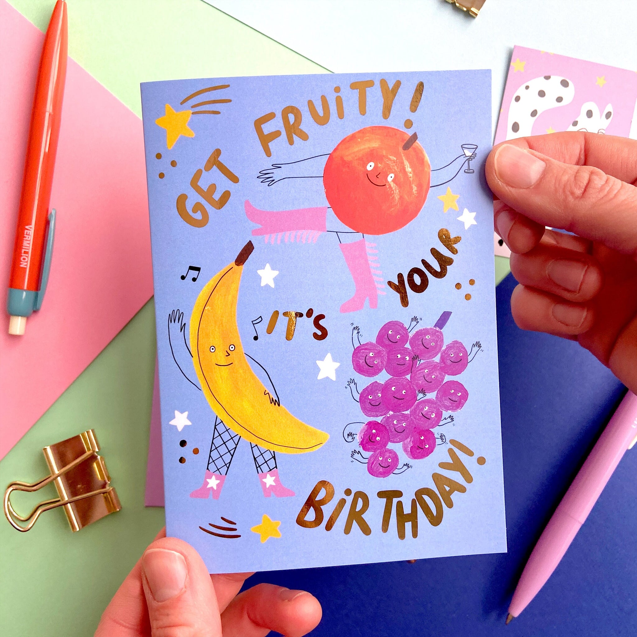 Get Fruity Birthday Card