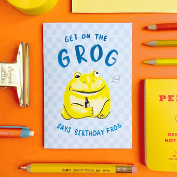 Birthday Frog Card