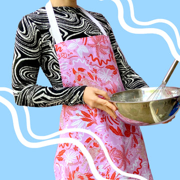 Pink Jungle Apron