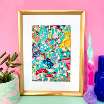 Not Mushroom Print