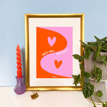 Personalised Wedding/Engagement Print
