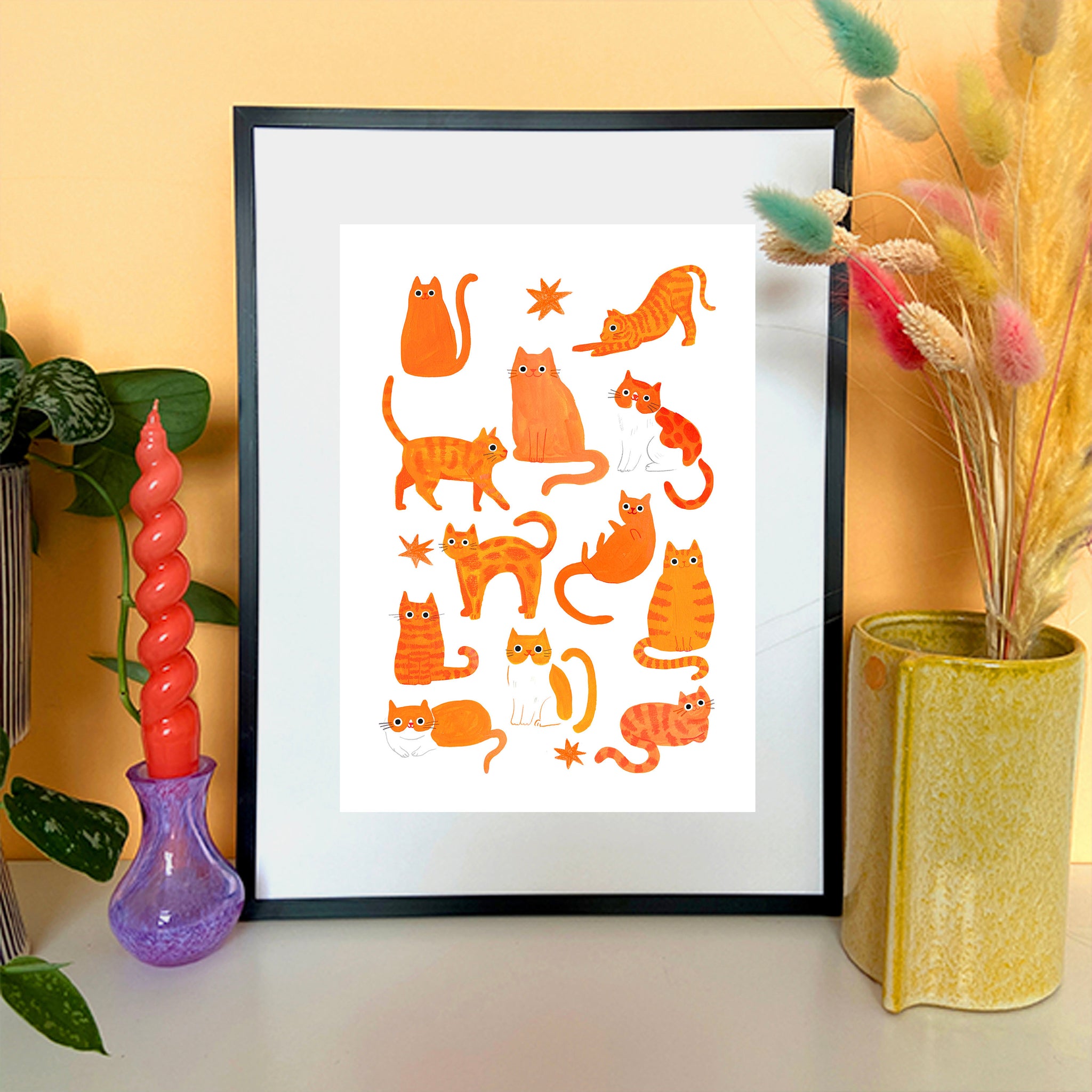 Ginger Cats Print