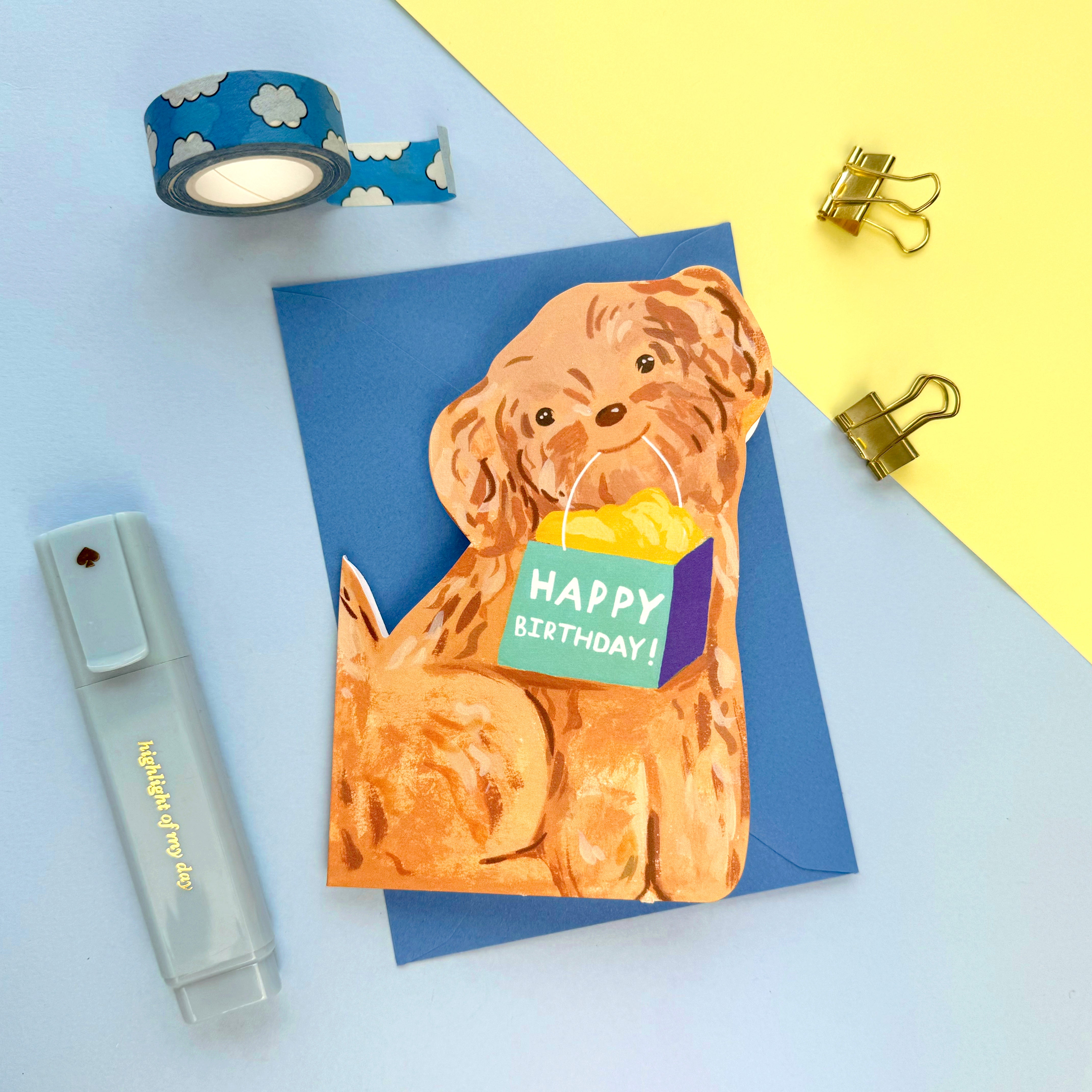Birthday Dog Card
