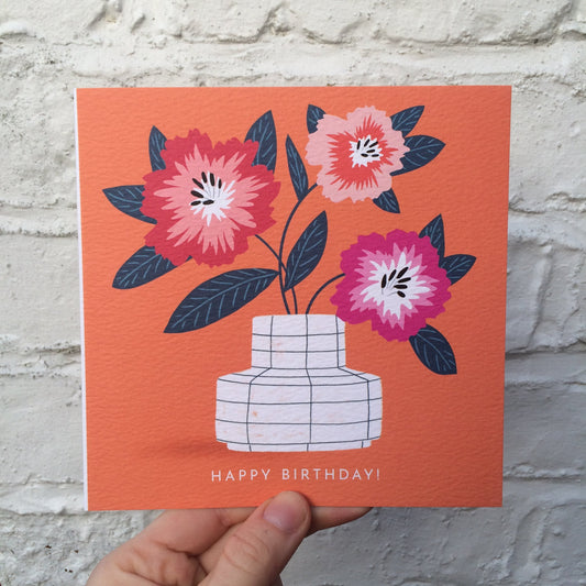 Happy Birthday Square Card