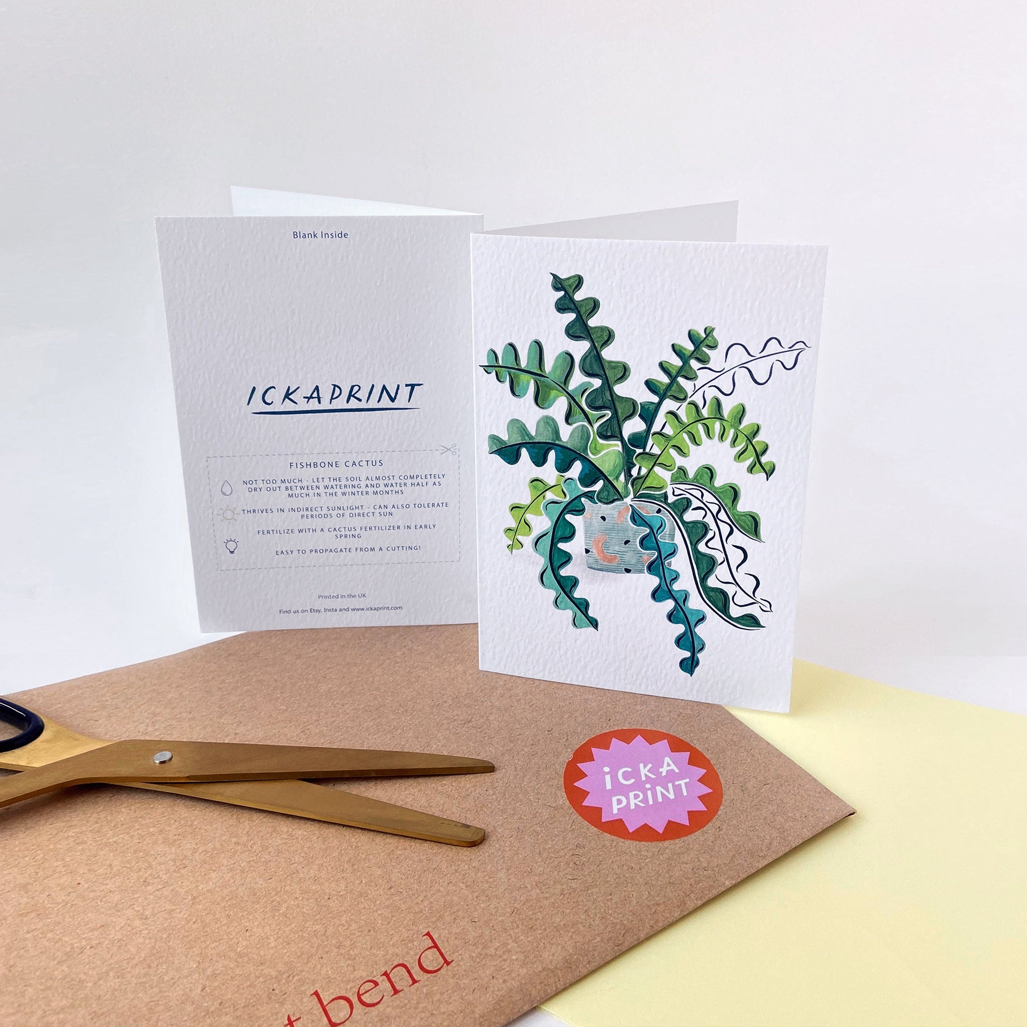 Cactus Plant Lover Greeting Card