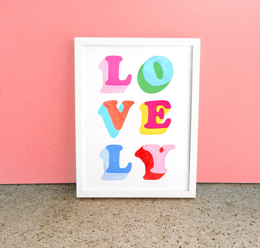 Lovely Print