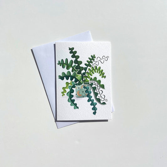 Cactus Plant Lover Greeting Card