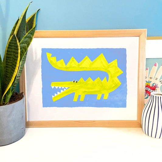 Personalised Alligator Print