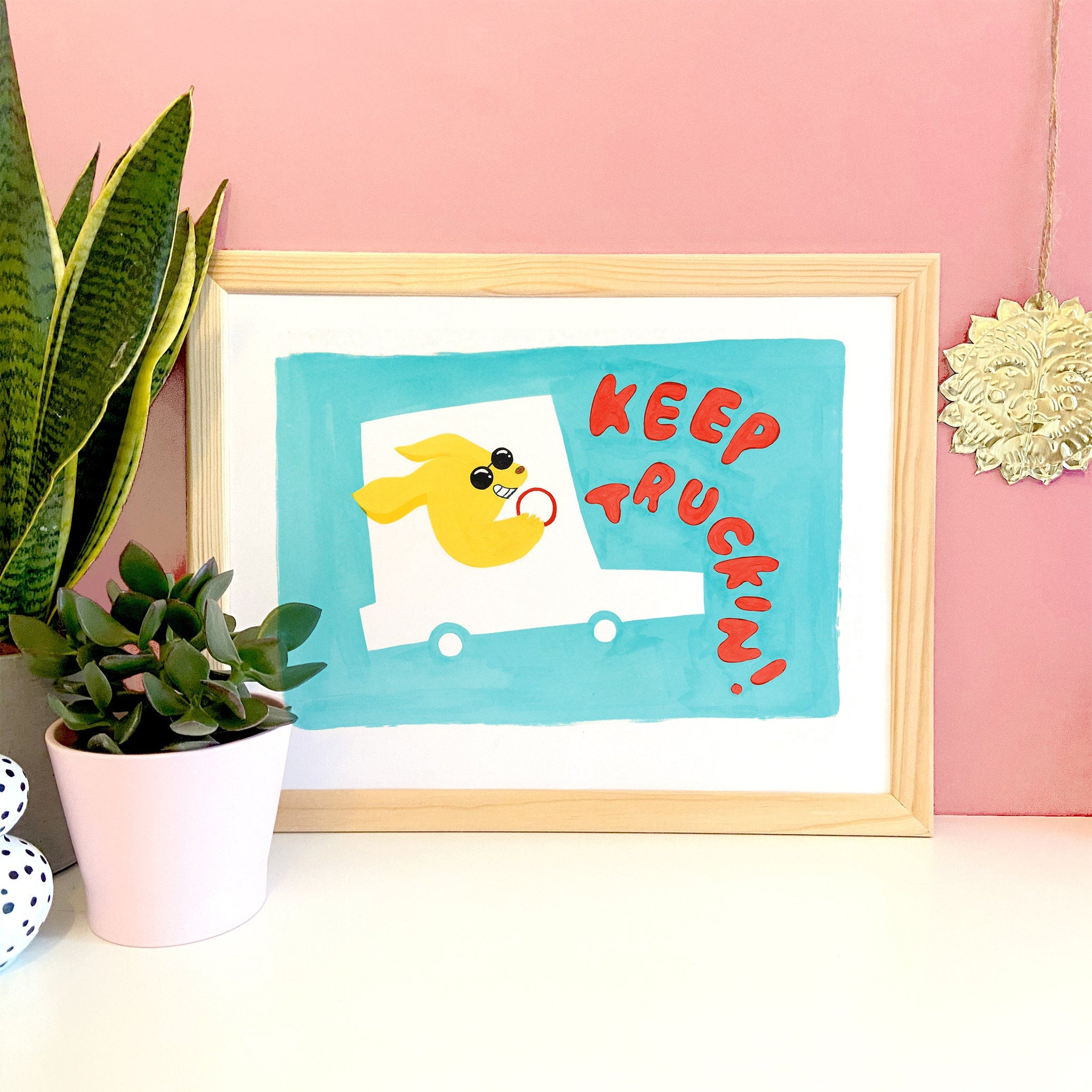 Keep Truckin' Print