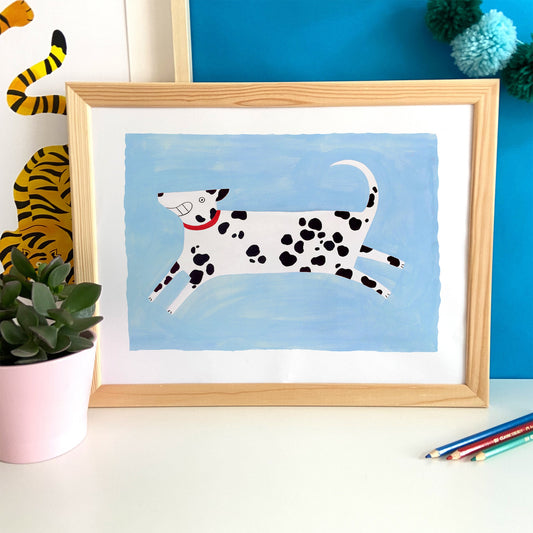 Personalised Dalmatian Print