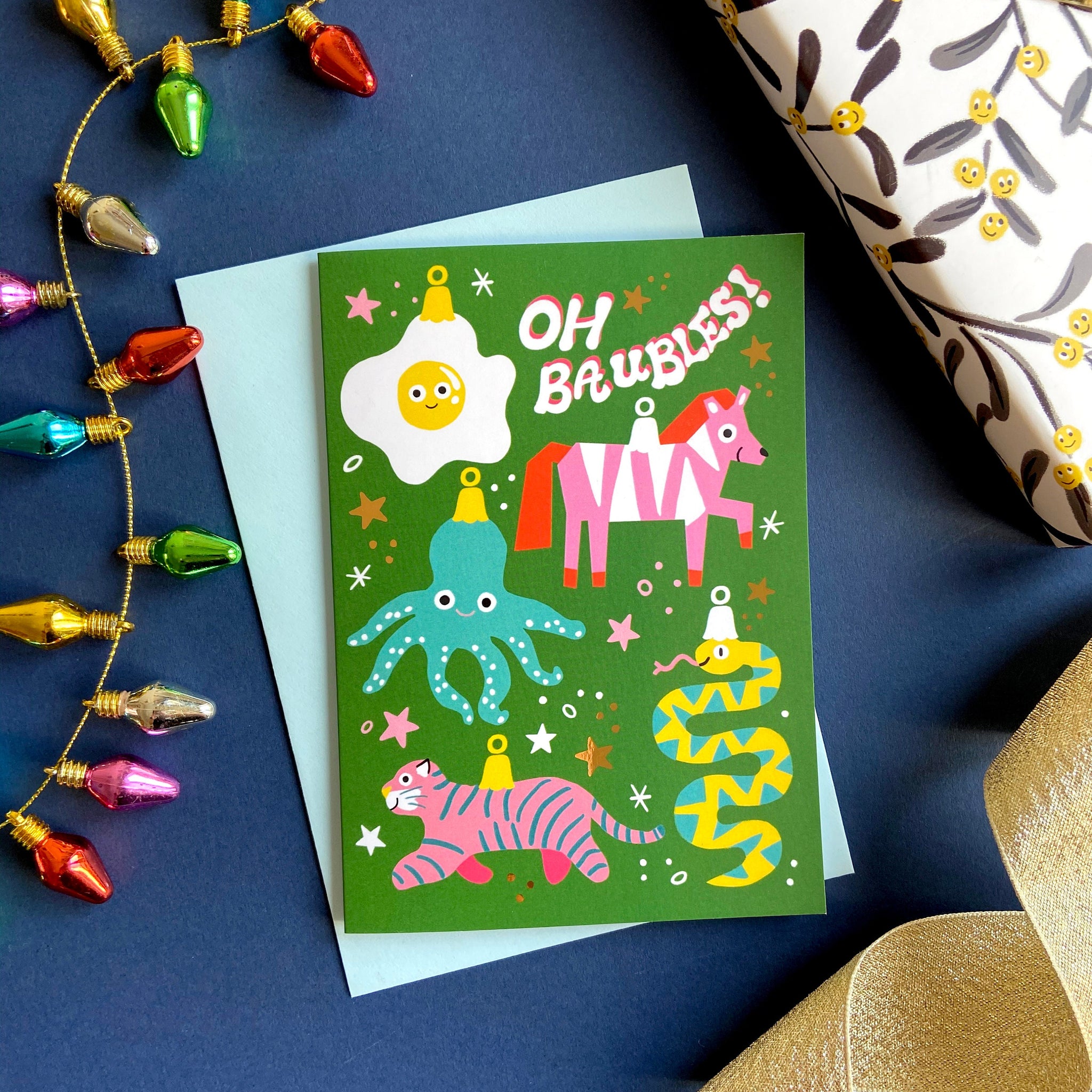 Oh Baubles! Card