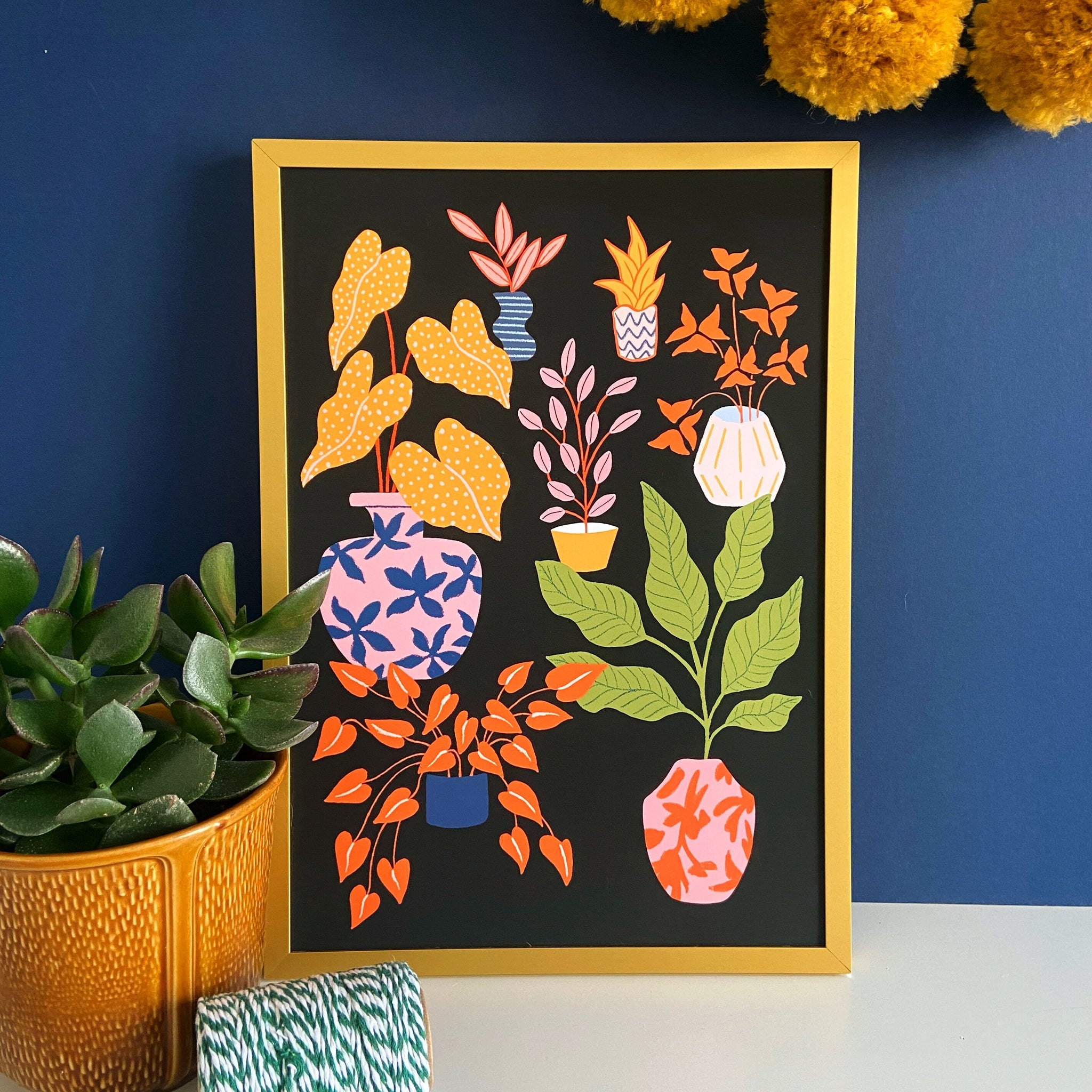 Autumn Plants Print