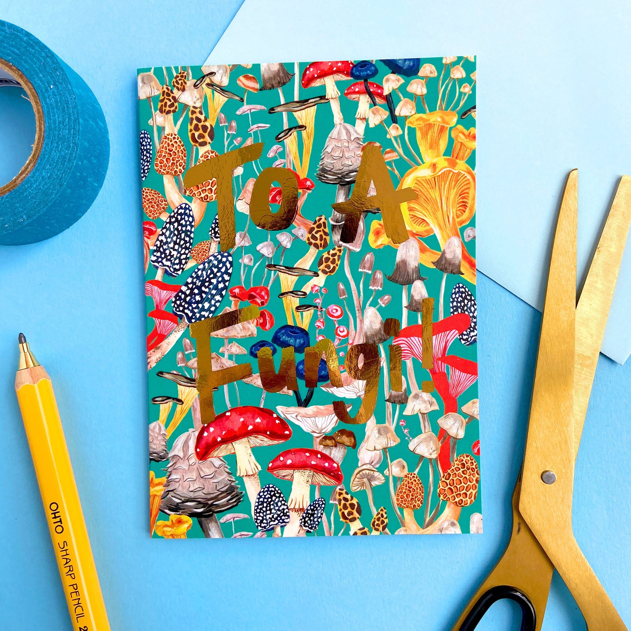 Fathers Day Fungi Card