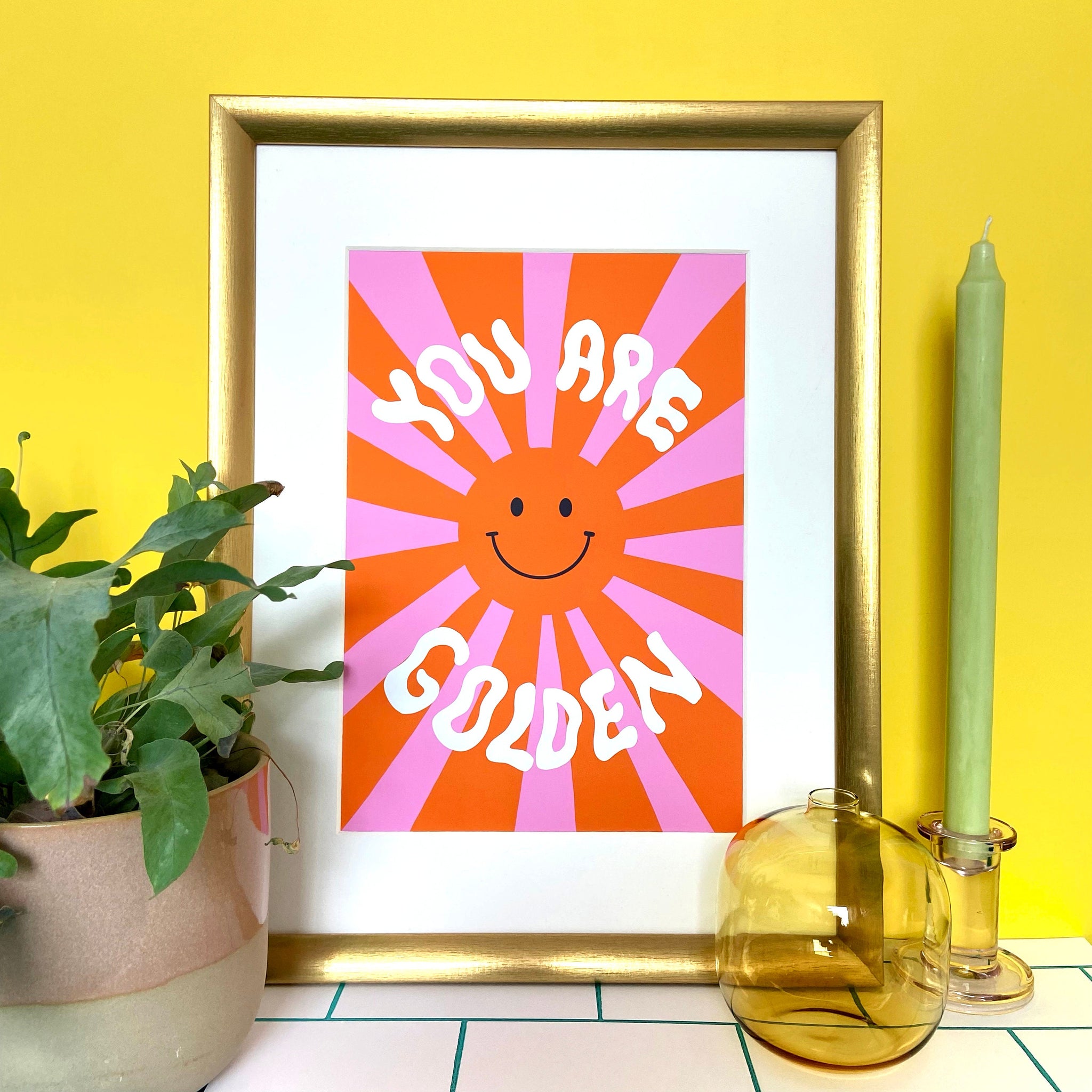 You Are Golden Print