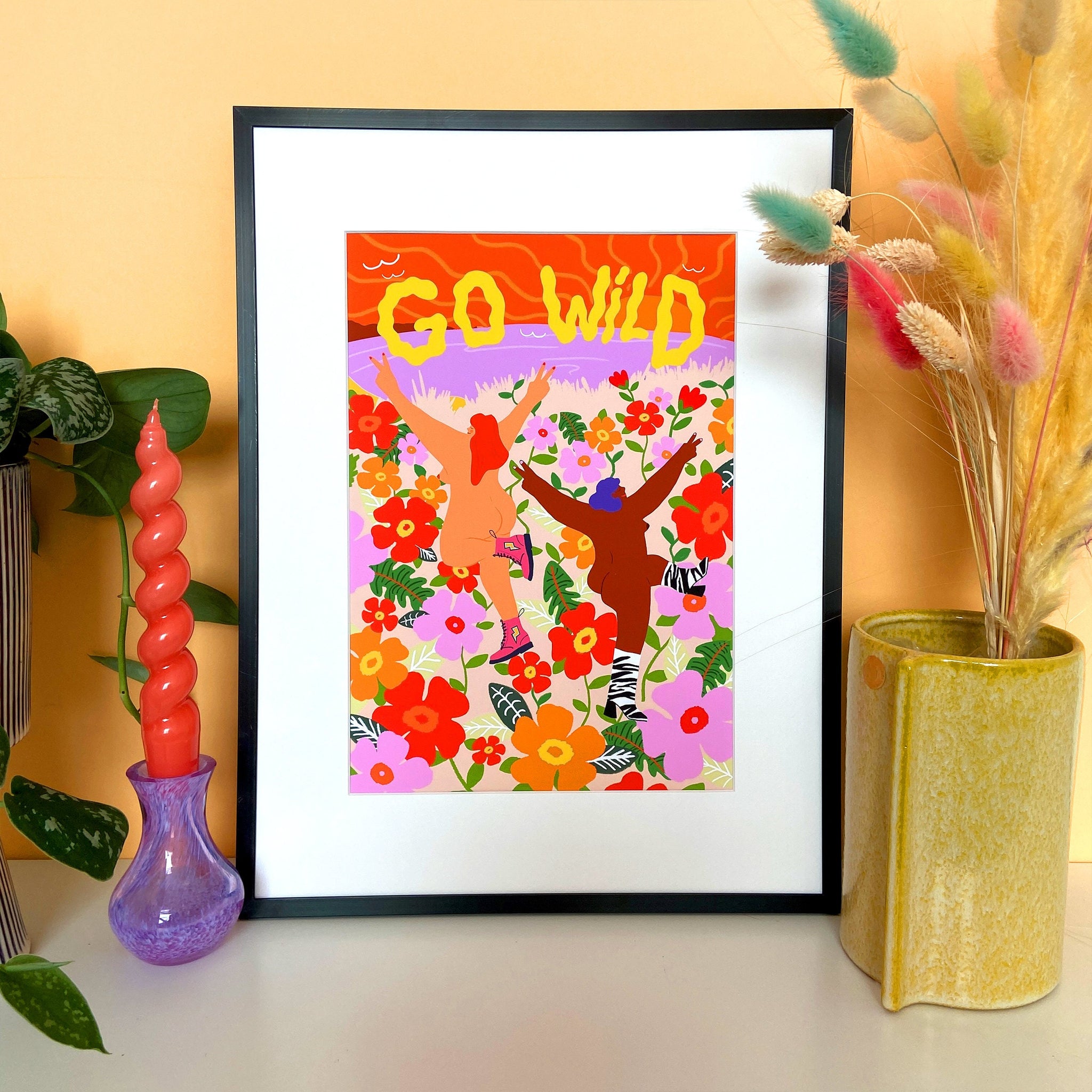 Go Wild Positive Print