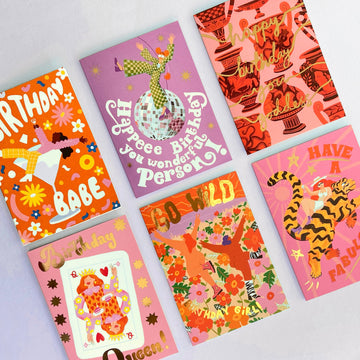 6 Birthday Card Bundle