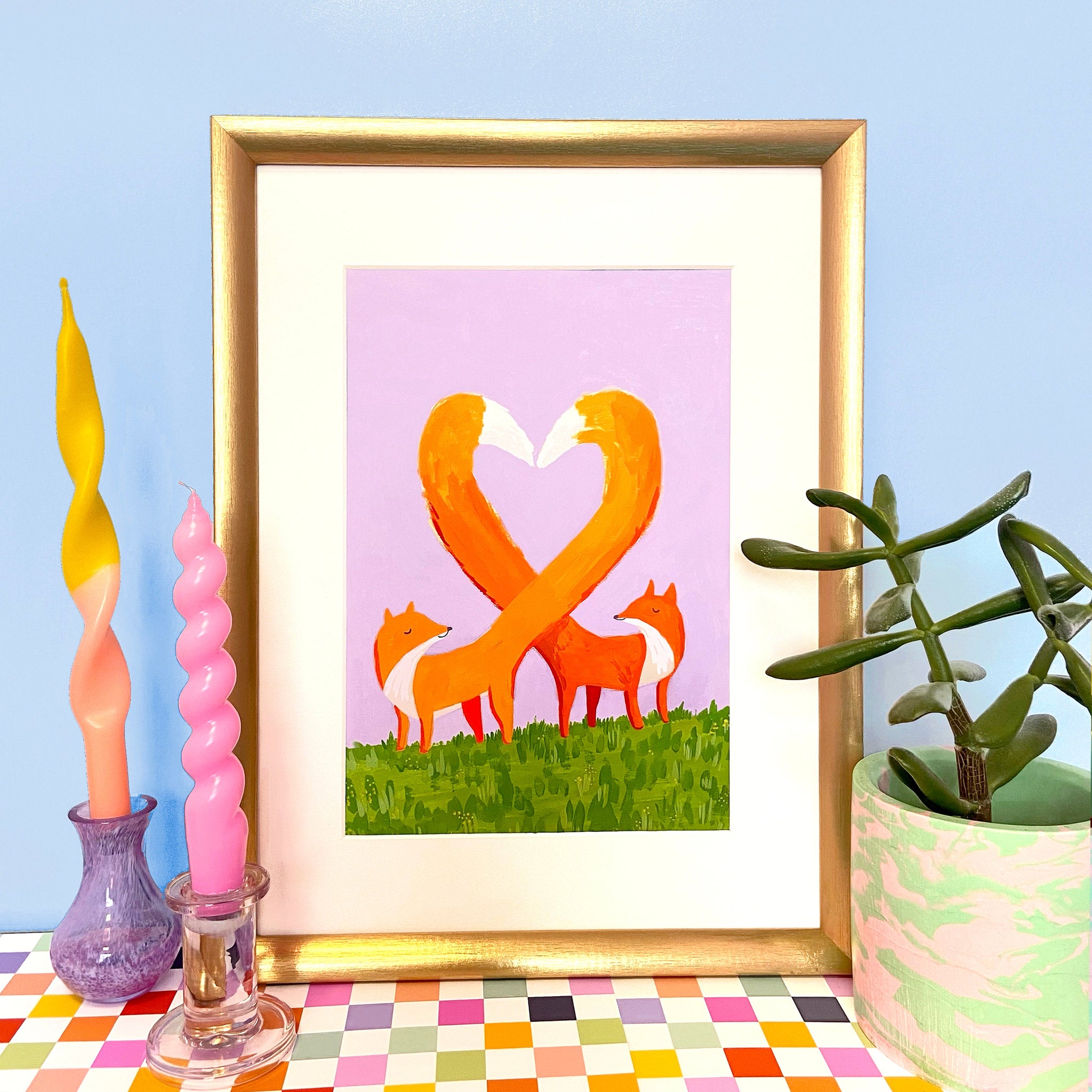 Foxy Personalised Print